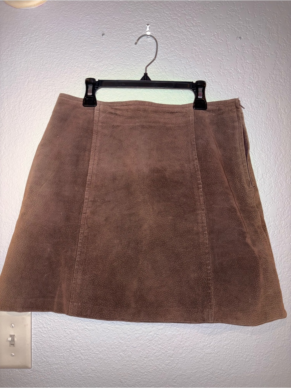 Vintage Kathy Ireland Genuine Leather Skirt
